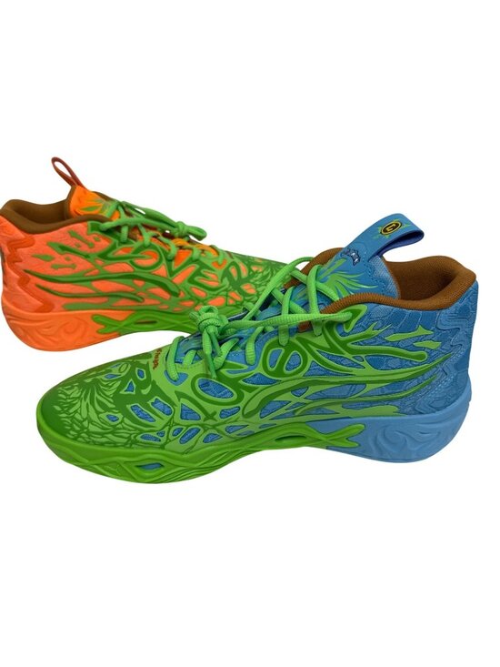 PUMA X Lamelo Ball TMNT Leonard Michelangelo Sneakers Size 11.5 Ninja Turtles main image 4